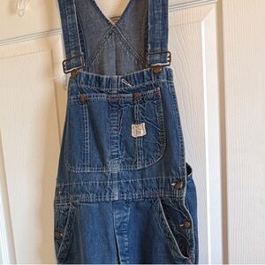 Vintage Big Mac Women's Blue Denim Overalls